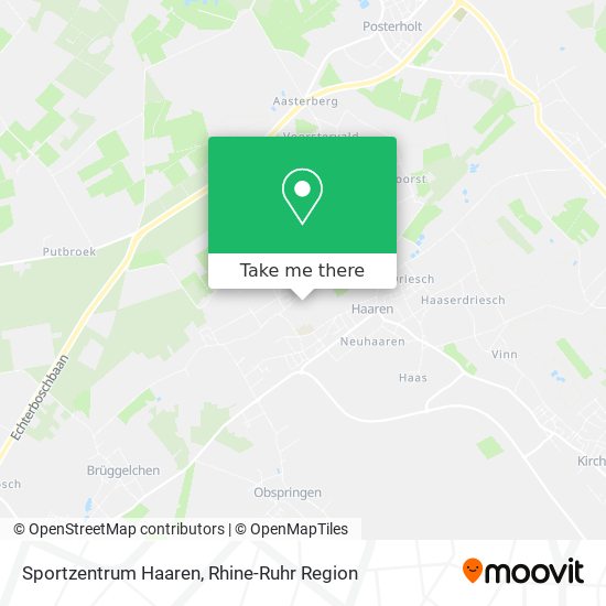 Sportzentrum Haaren map