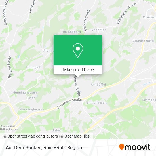 Auf Dem Böcken map