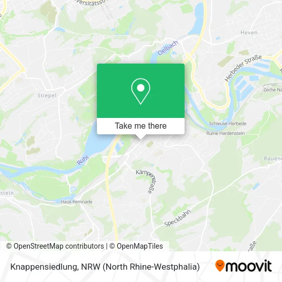 Карта Knappensiedlung