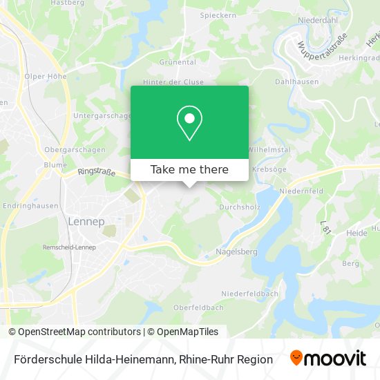 Förderschule Hilda-Heinemann map