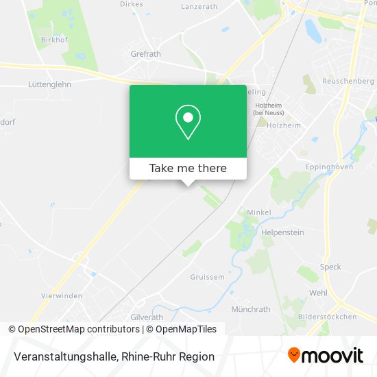 Veranstaltungshalle map