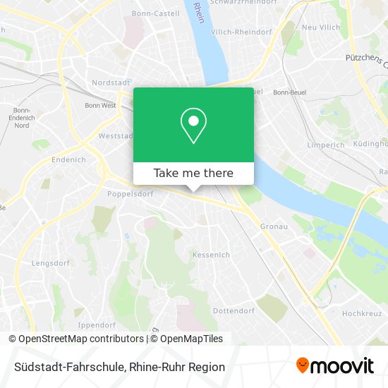 Südstadt-Fahrschule map