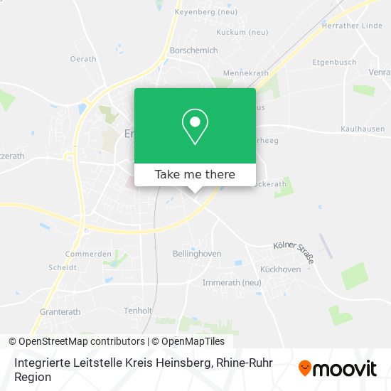 Integrierte Leitstelle Kreis Heinsberg map