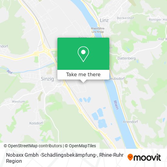 Nobaxx Gmbh -Schädlingsbekämpfung- map