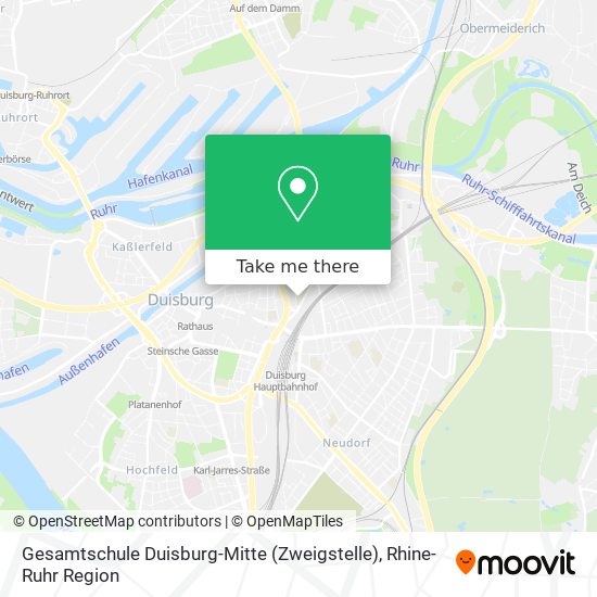 Gesamtschule Duisburg-Mitte (Zweigstelle) map