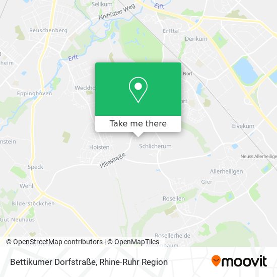 Bettikumer Dorfstraße map