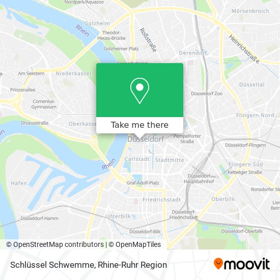 Schlüssel Schwemme map