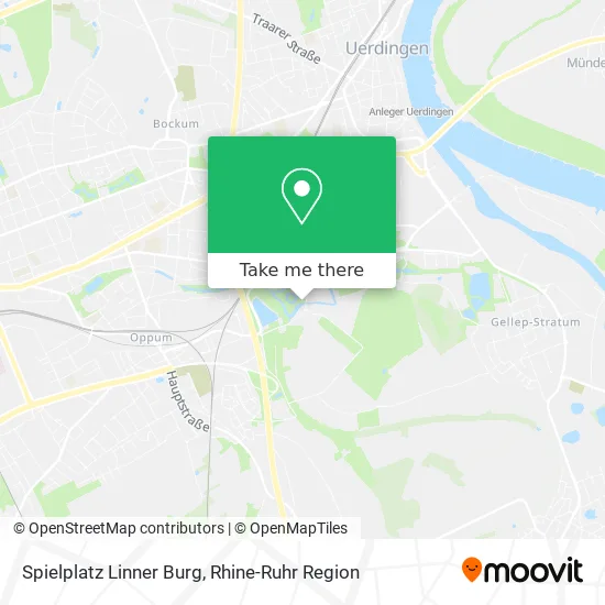 Карта Spielplatz Linner Burg