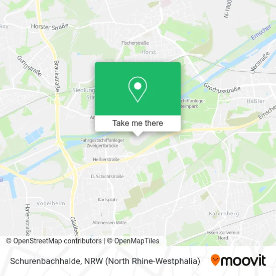 Schurenbachhalde map