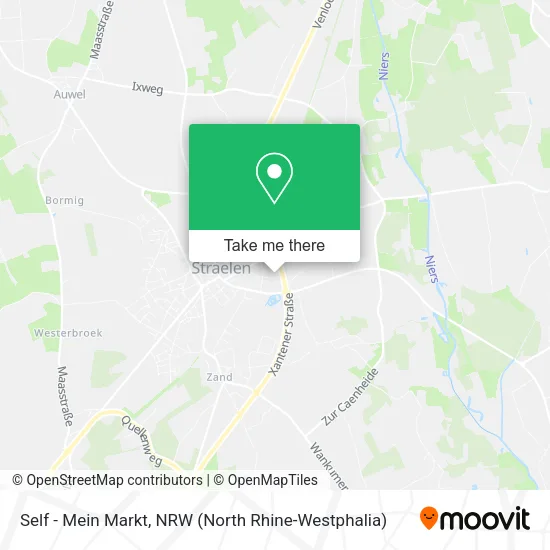 Карта Self - Mein Markt