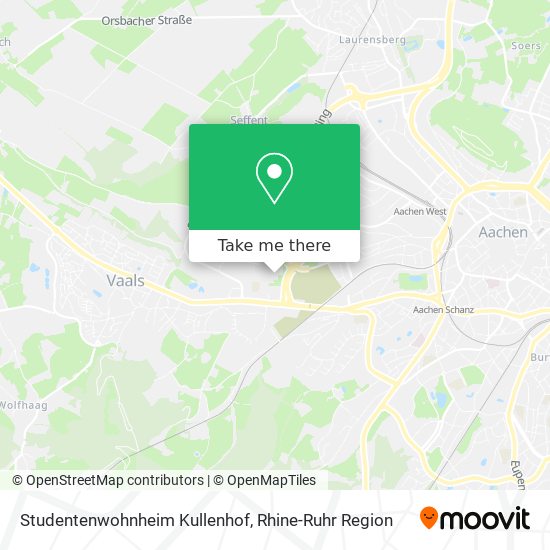 Studentenwohnheim Kullenhof map