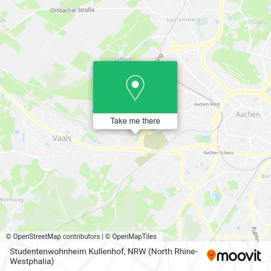Карта Studentenwohnheim Kullenhof