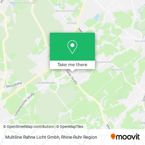 Multiline Rahne Licht Gmbh map