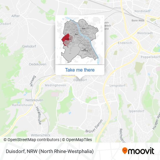 Duisdorf map