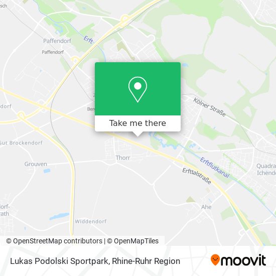 Карта Lukas Podolski Sportpark