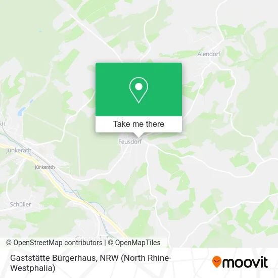 Gaststätte Bürgerhaus map