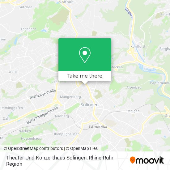 Theater Und Konzerthaus Solingen map