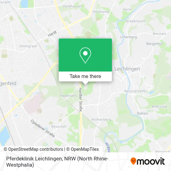 Pferdeklinik Leichlingen map