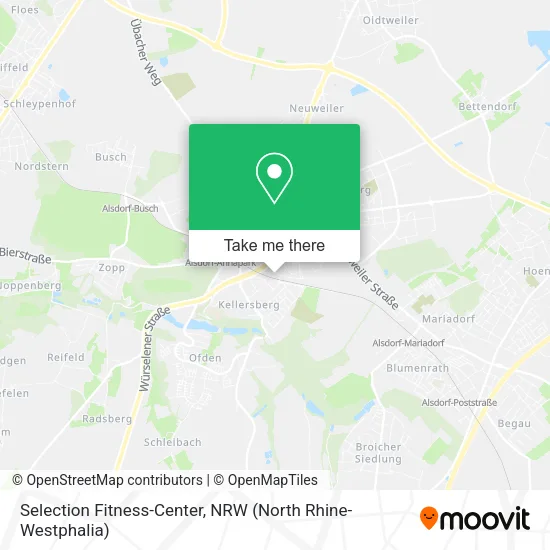 Карта Selection Fitness-Center