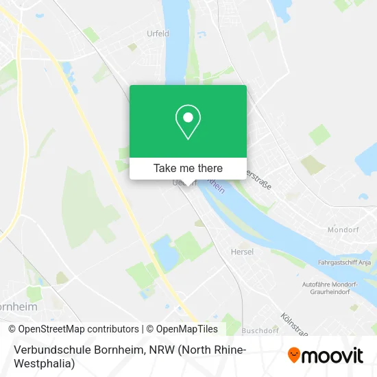 Карта Verbundschule Bornheim