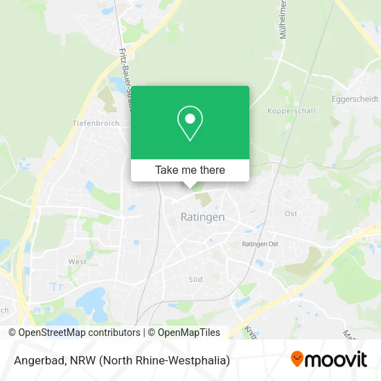 Angerbad map