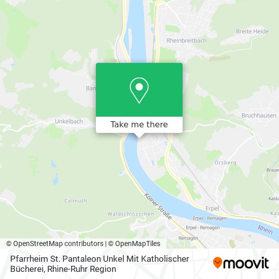 Pfarrheim St. Pantaleon Unkel Mit Katholischer Bücherei map