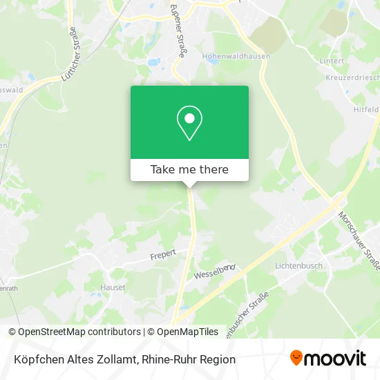 Карта Köpfchen Altes Zollamt
