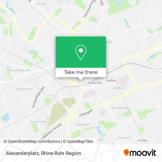 Карта Alexanderplatz