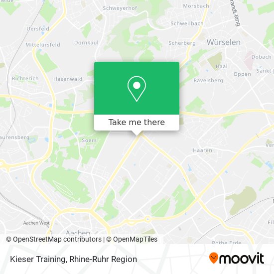 Kieser Training map