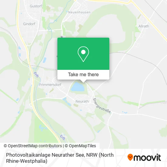 Photovoltaikanlage Neurather See map