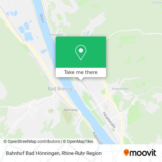 Bahnhof Bad Hönningen map