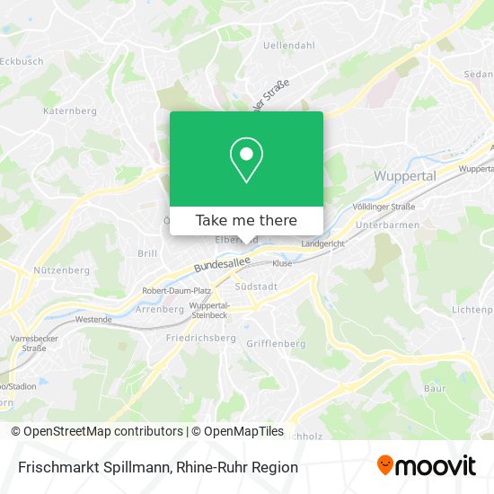 Frischmarkt Spillmann map
