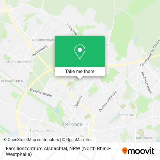 Карта Familienzentrum Alsbachtal