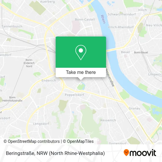 Карта Beringstraße