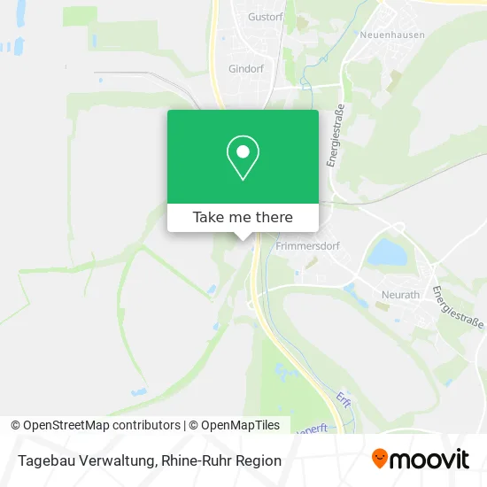 Карта Tagebau Verwaltung