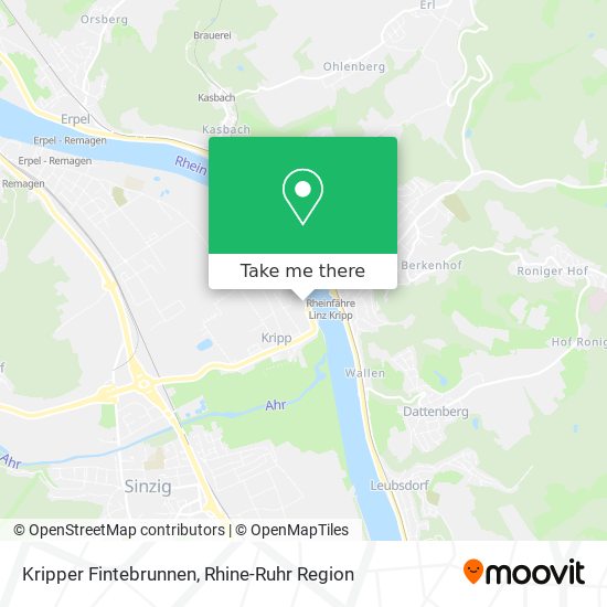 Kripper Fintebrunnen map