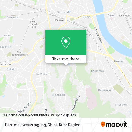 Denkmal Kreuztragung map