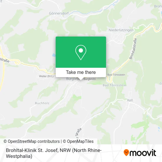 Brohltal-Klinik St. Josef map