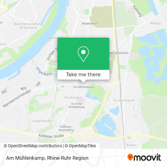Карта Am Mühlenkamp