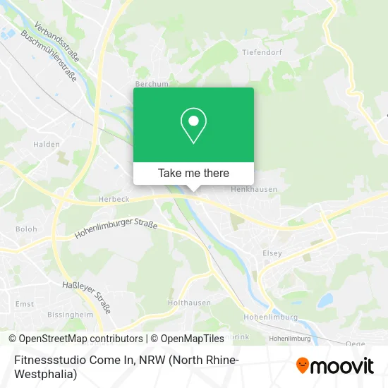 Карта Fitnessstudio Come In