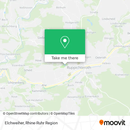 Карта Elchweiher