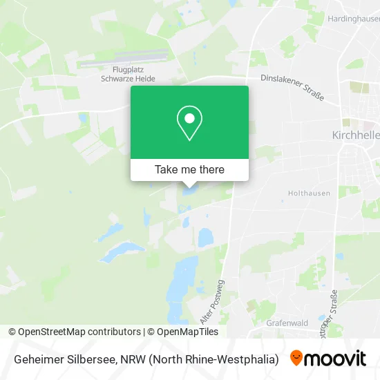 Карта Geheimer Silbersee