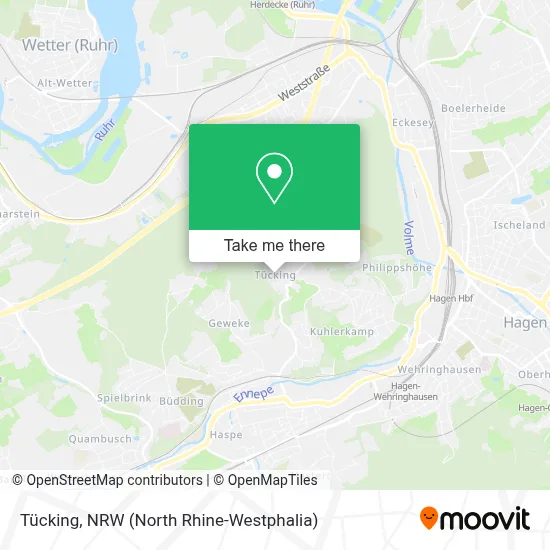 Tücking map