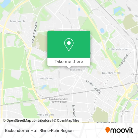 Bickendorfer Hof map