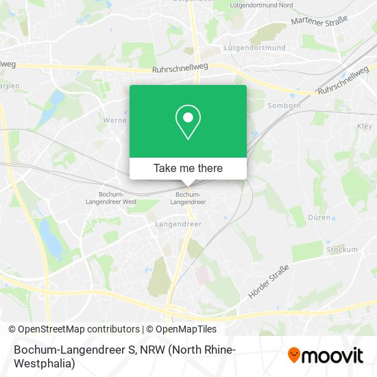 Bochum-Langendreer S map