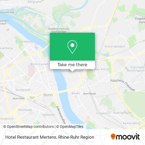 Hotel Restaurant Mertens map