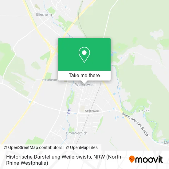 Карта Historische Darstellung Weilerswists