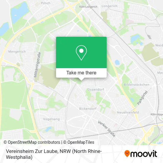 Карта Vereinsheim Zur Laube