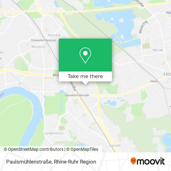 Paulsmühlenstraße map