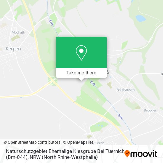 Naturschutzgebiet Ehemalige Kiesgrube Bei Tuernich (Bm-044) map
